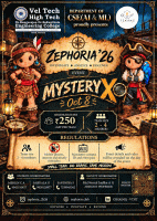 MYSTERY X 2026 Technical Event Poster